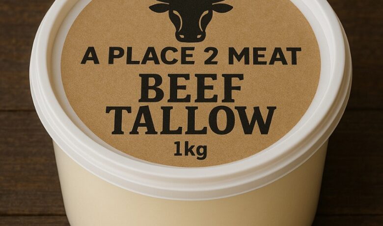 beef tallow 1kg Brisbane butcher A Place 2 Meat