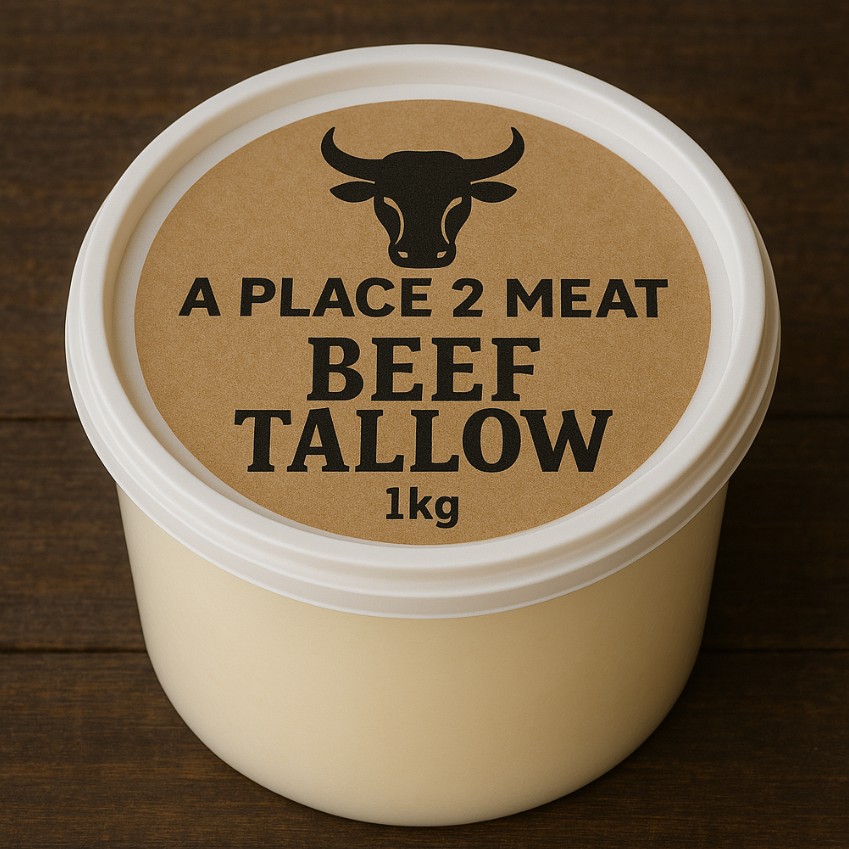 beef tallow 1kg Brisbane butcher A Place 2 Meat