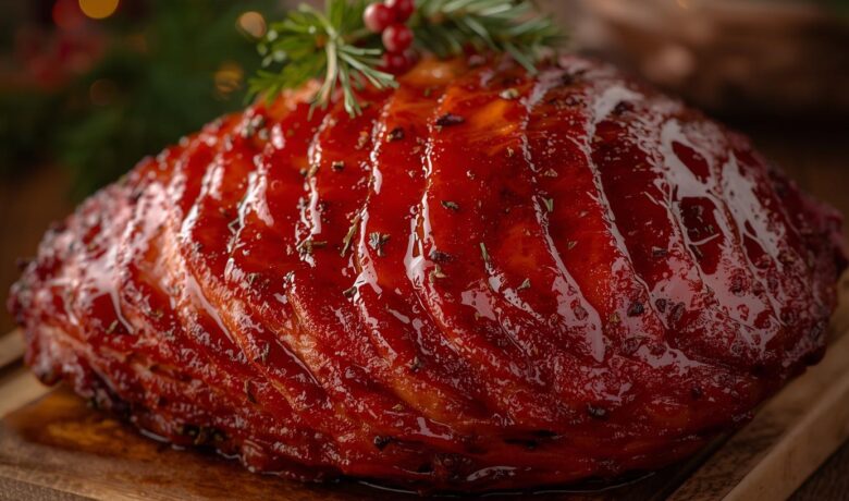 Glazed Christmas Ham